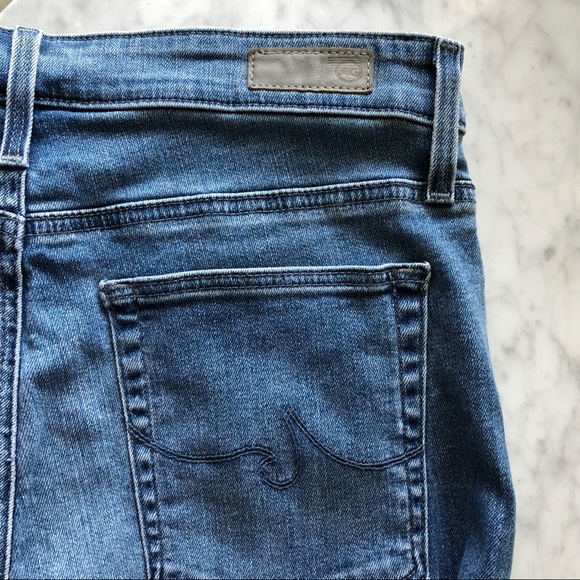 AG Adriano Goldschmied The Stevie High-Rise Skinny Ankle Jeans - Picture 10 of 14